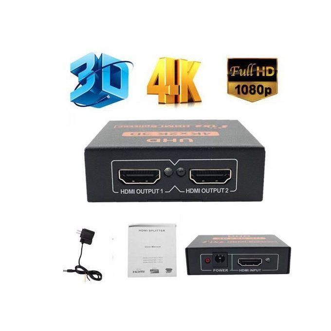 1X2 1 In 2 Out HDMI Splitter Video Amplifier Repeater - Image 4