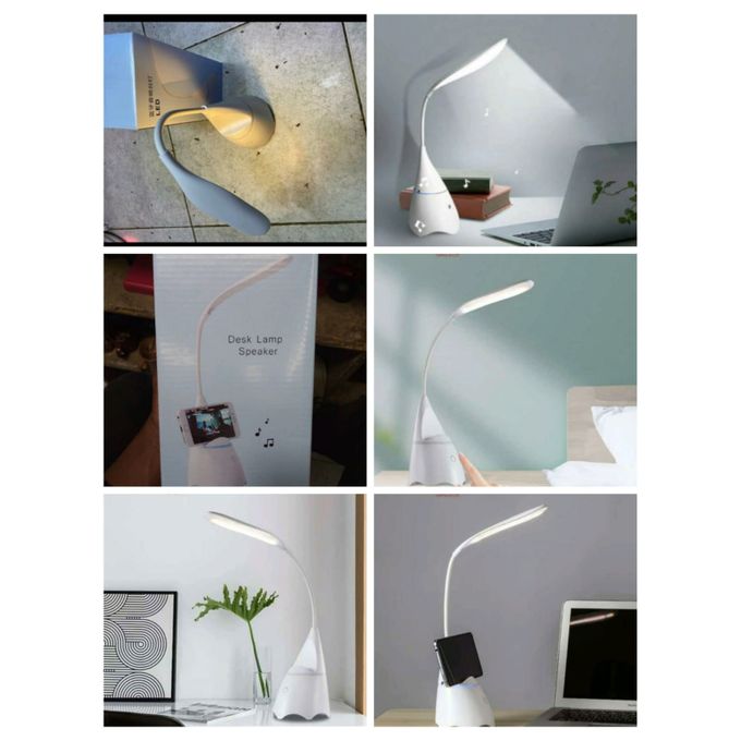 Rechargeable Flexible Led Desk Study Lamp With Bluetooth Music - Image 2