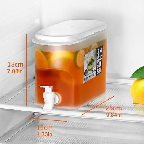 Back in stock🎊🎊🥳  🫧3.5L table top or fridge container with dispenser tap - Image 3