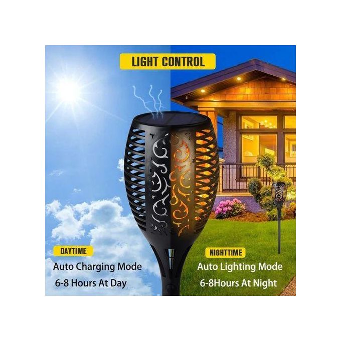 Solar Torch Light Dancing Flickering Flame Solar Lights - Image 4