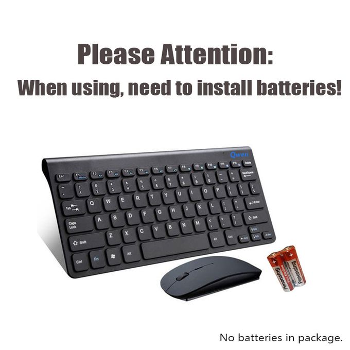 Qwen Mini Wireless Mouse & Keyboard Combo9 - Image 5