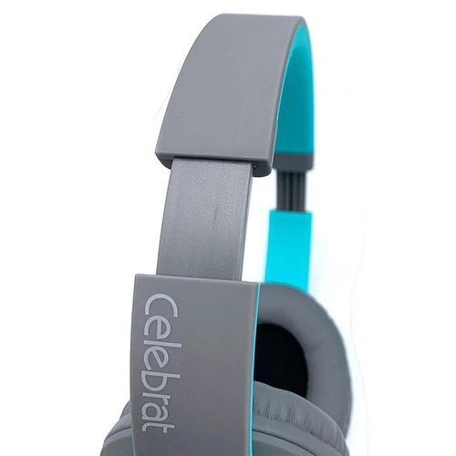 Celebrat A18 Wireless Bluetooth Headphones Wit Extra Bass Blue - Image 2