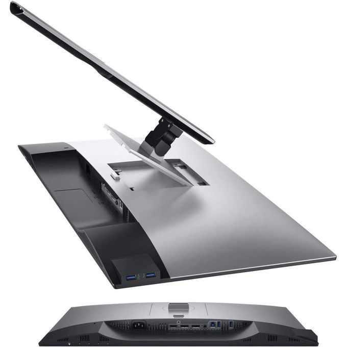 DELL New P2419H 24" LED-Backlit, Anti-Glare, 3H Hard Coating IPS Monitor - (8 ms Response, FHD 1920 x 1080 at 60Hz, 1000:1 Contrast, with Comfortview DisplayPort, VGA, HDMI and USB), Black - Back view