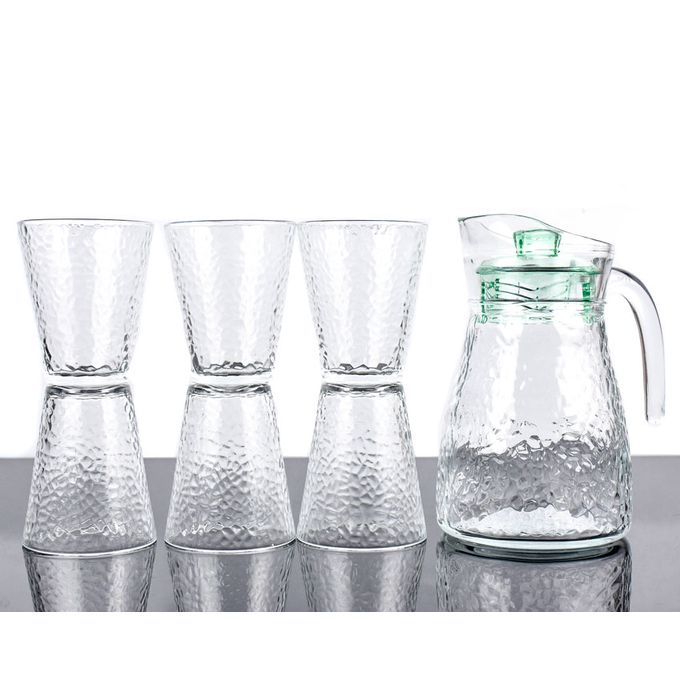 Redberry Glass Water Set 7pcs - Image 2