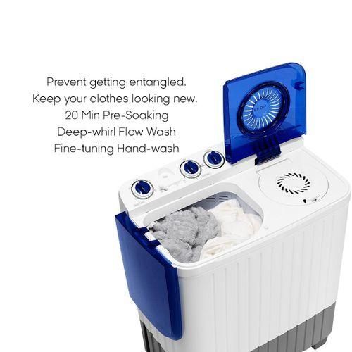 Synix Twin Tub Washing Machine-10kg Semi-Automatic - Image 2