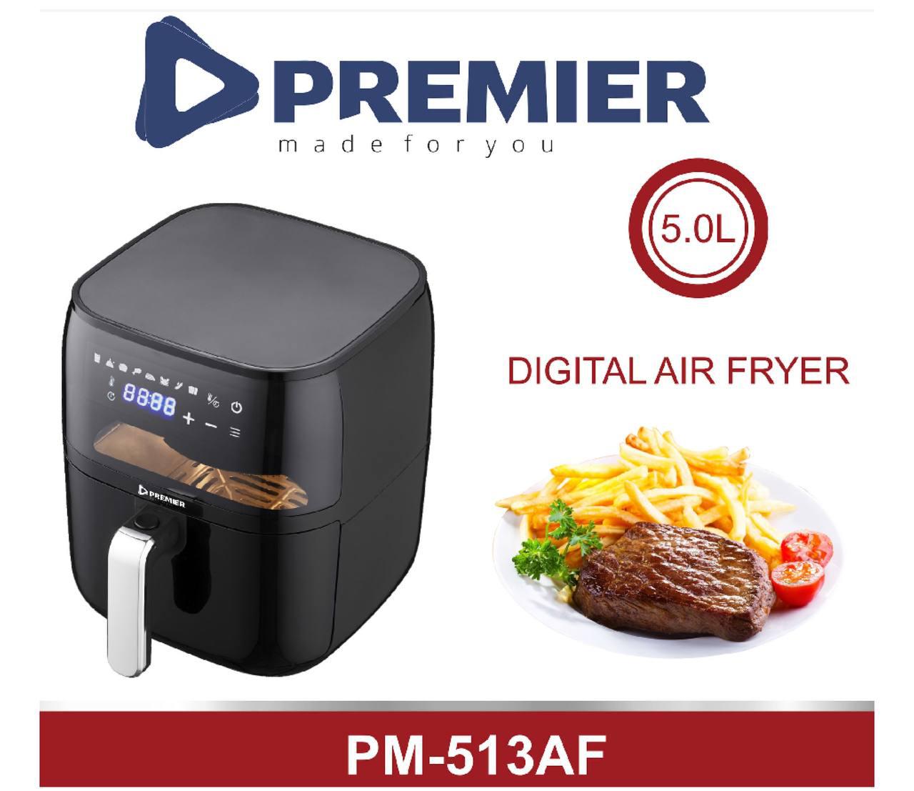 Premier Digital Air fryer 5.0l PM-513AF