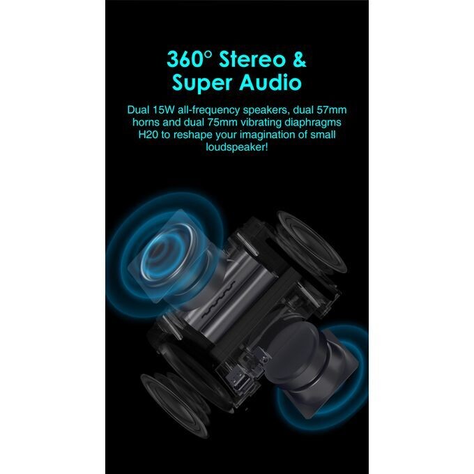 RBT-H20 High Volume Bluetooth Speaker: Big Sound for Every Occasion - Image 5