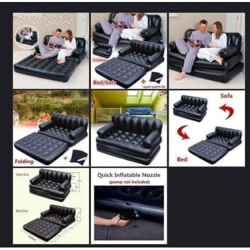 5in1 Inflatable Multifunction sofa-bed