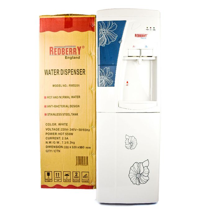 Redberry RWD201 - Hot & Normal Water dispenser - White. - Image 2