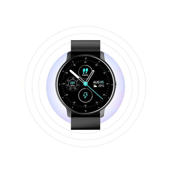 ZL02 Smart Watch H Full S Reen Sport Fitness Black - Image 4