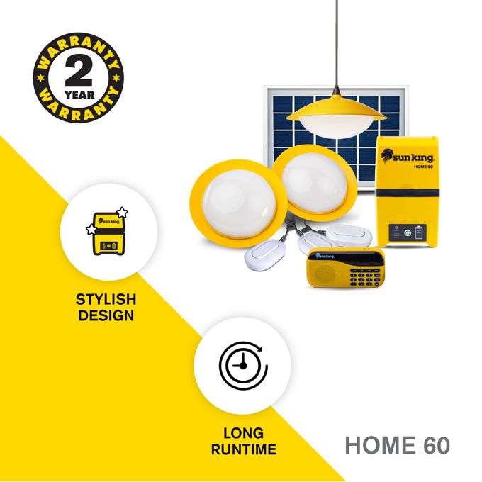 Sun King Home 60 With Radio Solar Light - Image 3