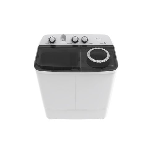 Hisense WSBE701 7kg Twin Tub Washing Machine - White - Image 3