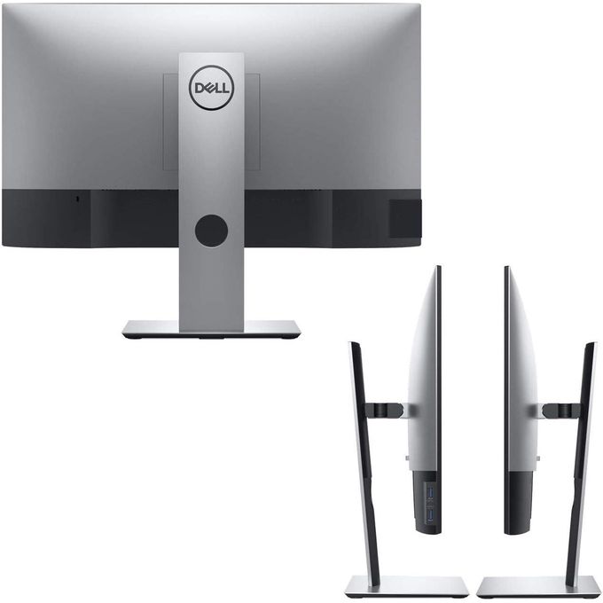 DELL New P2419H 24" LED-Backlit, Anti-Glare, 3H Hard Coating IPS Monitor - (8 ms Response, FHD 1920 x 1080 at 60Hz, 1000:1 Contrast, with Comfortview DisplayPort, VGA, HDMI and USB), Black - Side view