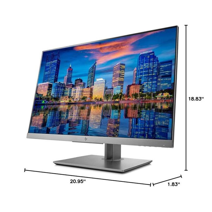 HP REFURBISED EliteDisplay E243i 24 Inch Screen LED Backlit - Back view