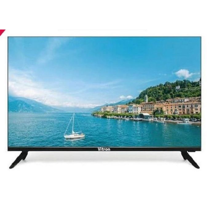 Vitron HTC3218F - 32" HD Frameless LED Digital TV (1YR WRTY) - Black - Back view