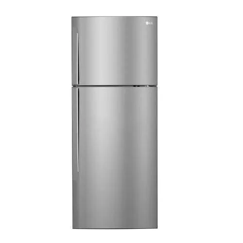 🔥LG No Frost Refrigerator 438 Litres Double Door Refrigerator Top Mounted Freezer Silver - Image 2