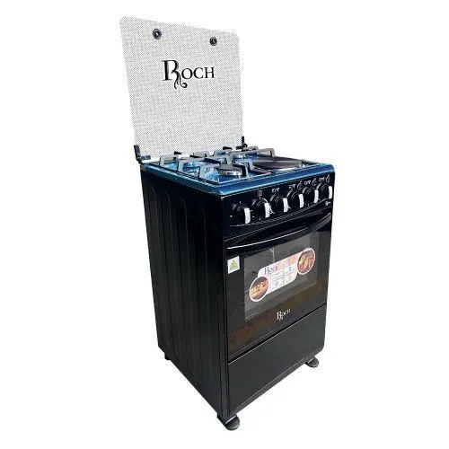 Roch Standing Cooker 60cmx60cm, 3Gas+1Electric, Electric Oven, Jet burners - Image 4
