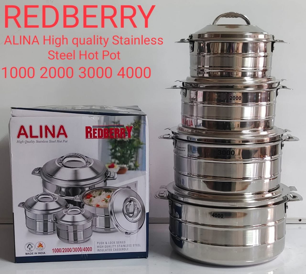 4pcs alina hotpot