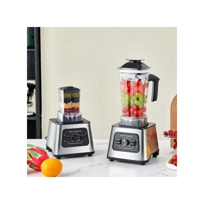 Sokany Heavy duty 6000W High Power Mixer, Multi Purpose Professional Blenders for Kitchen - Side view