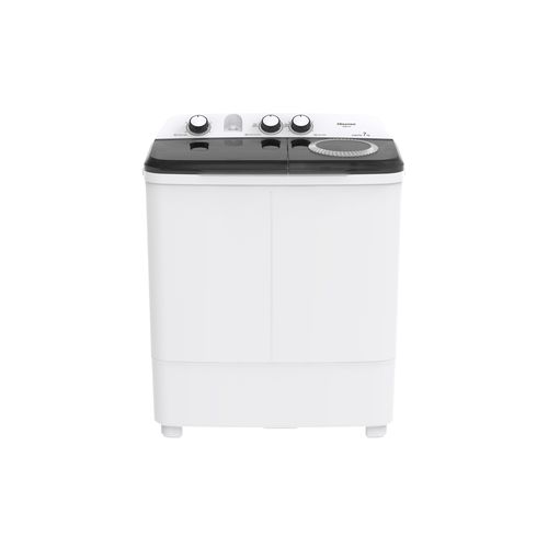 Hisense WSBE701 7kg Twin Tub Washing Machine - White - Image 2