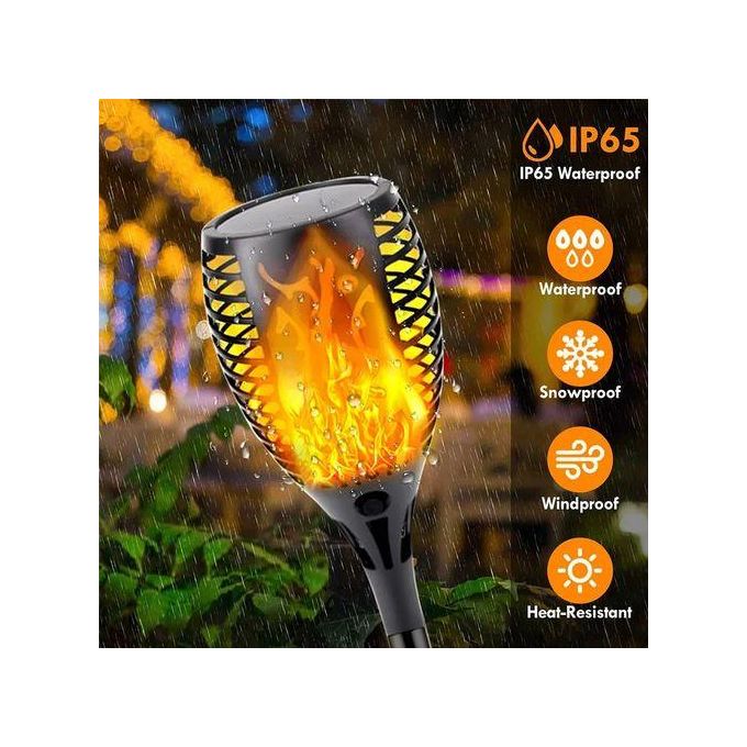 Solar Torch Light Dancing Flickering Flame Solar Lights - Image 3