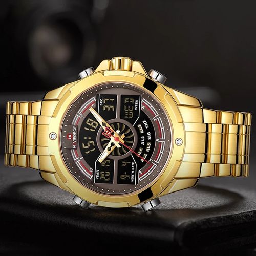 Naviforce Fashion NAVIFORCE LED Watches Men Top Brand Luxury Wristwatch Nf9170 - Image 4