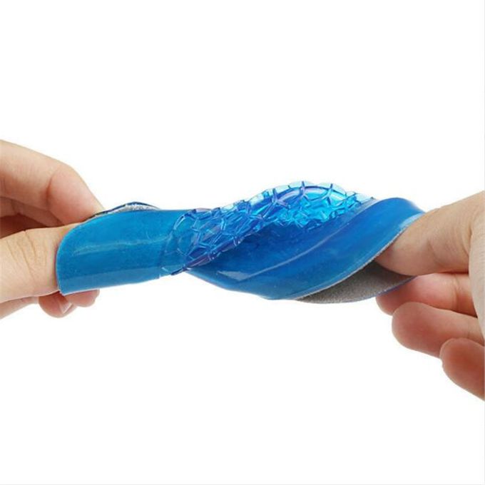 Silicone Orthopedic Insoles Back Pad Heel Cup For Calcaneal Pain Health Feet Care Support Spur Feet Cushion Pads Blue - Image 4