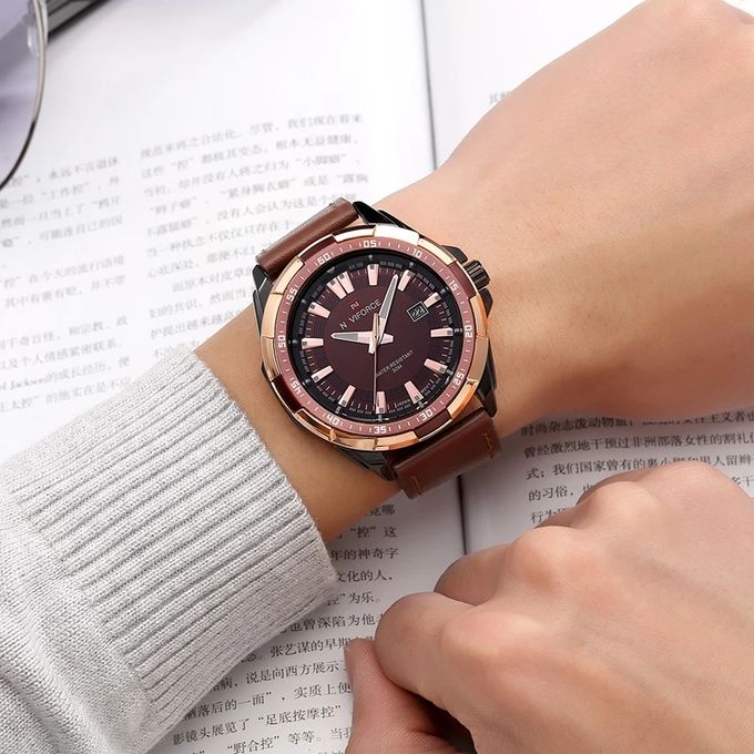 Naviforce Men's 30M Water Resistant Calendar Wrist Watch - Image 4