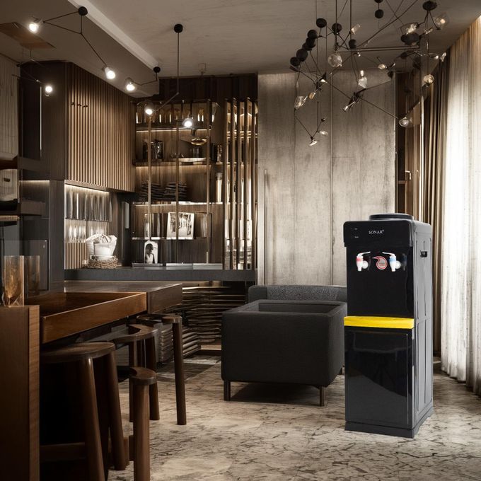 Sonar SR-A3 Hot And Normal Standing Water Dispenser – Black (1YR WRTY) - Image 2