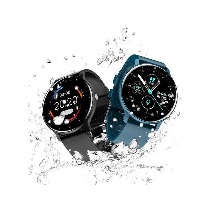 ZL02 Smart Watch H Full S Reen Sport Fitness Black - Image 2