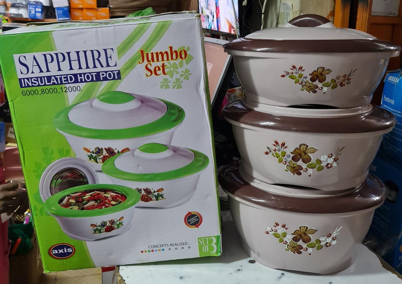 4pcs sapphire hot pot jumbo