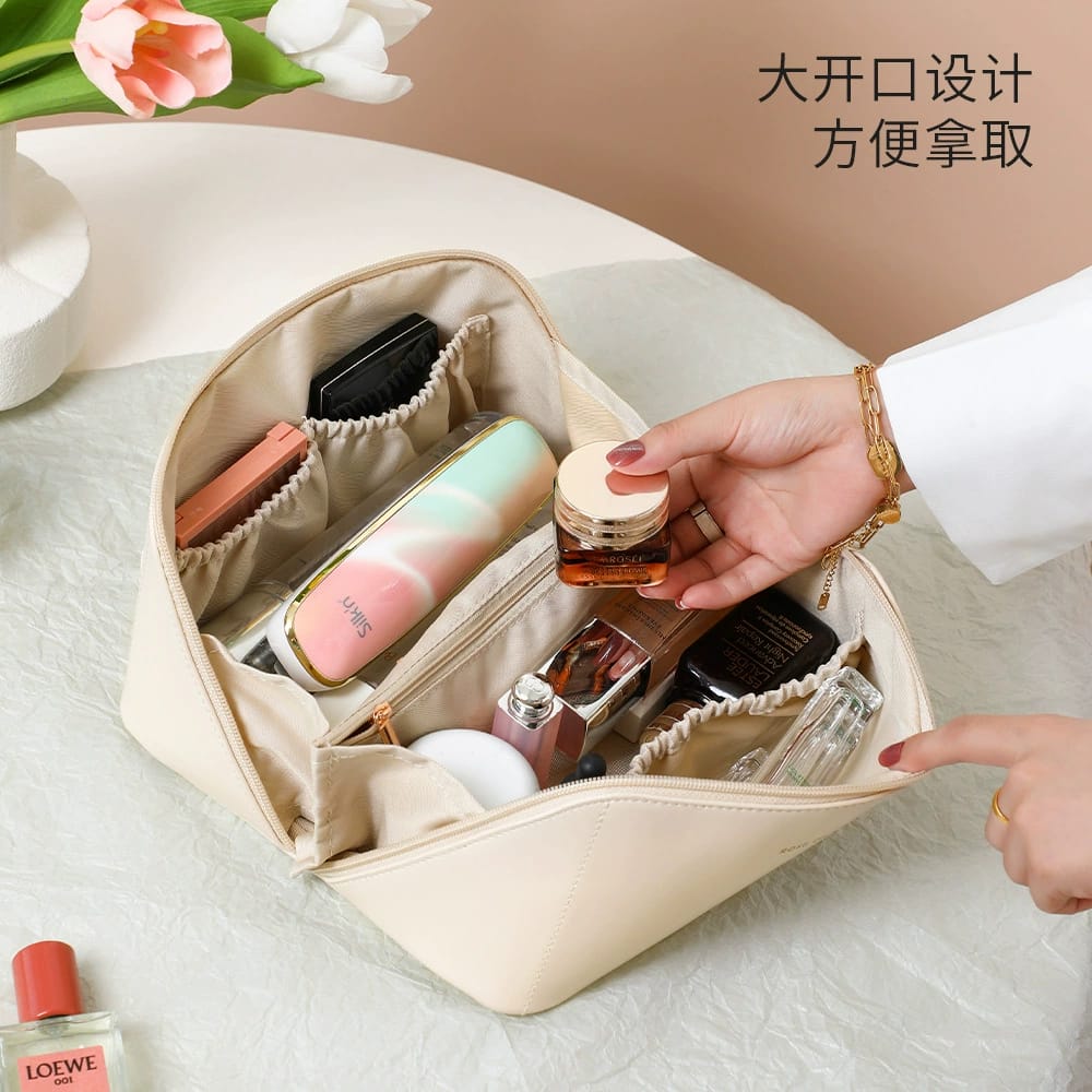 Pu leather cosmetic storage bags - Image 2