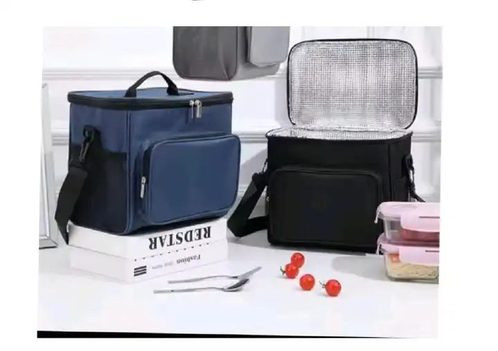 Premium Thermal Insulated Lunch Bag Cooler Bag Oxford Waterproof Multipurpose Heat Cold Preservation Portable Lunch Carrier