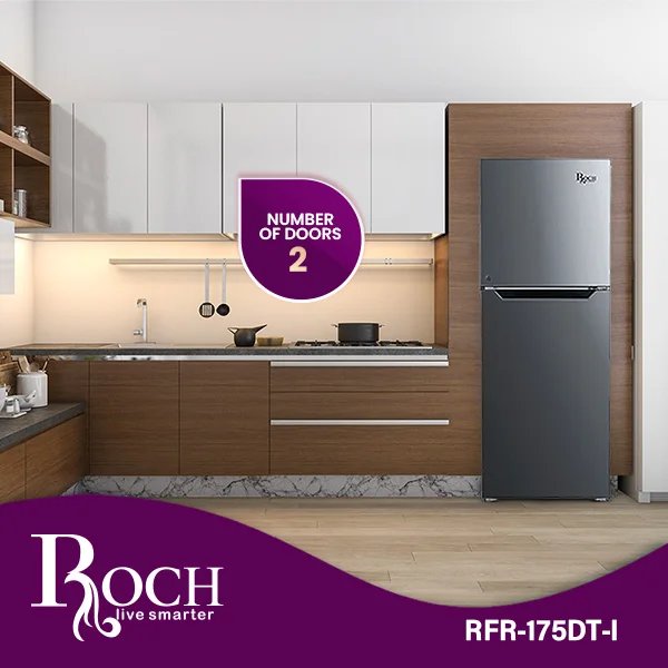 Roch RFR-175DT-I 138L Double Door Fridge – 138 Litres, Double Door - Image 5