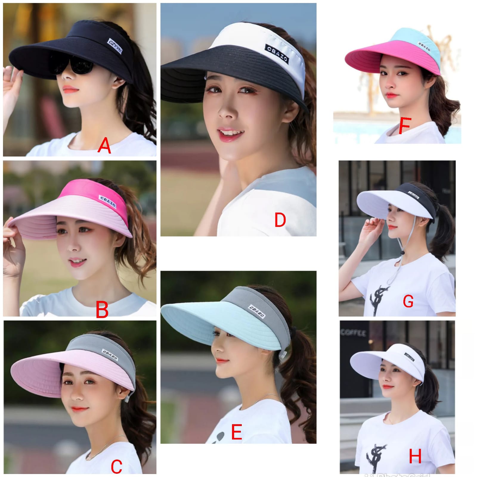 San Visor hats