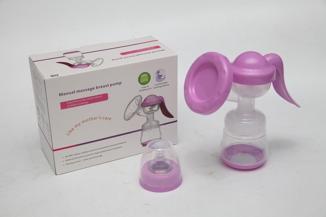 Manual breast pump