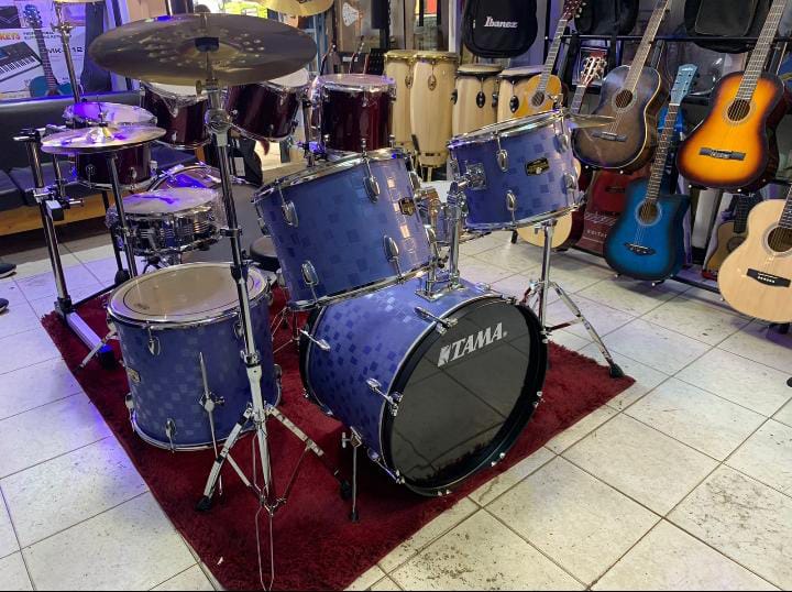 Tama Imperialstar Drum Set – 5-piece – 22″ Kick – Hairline Black - Image 4