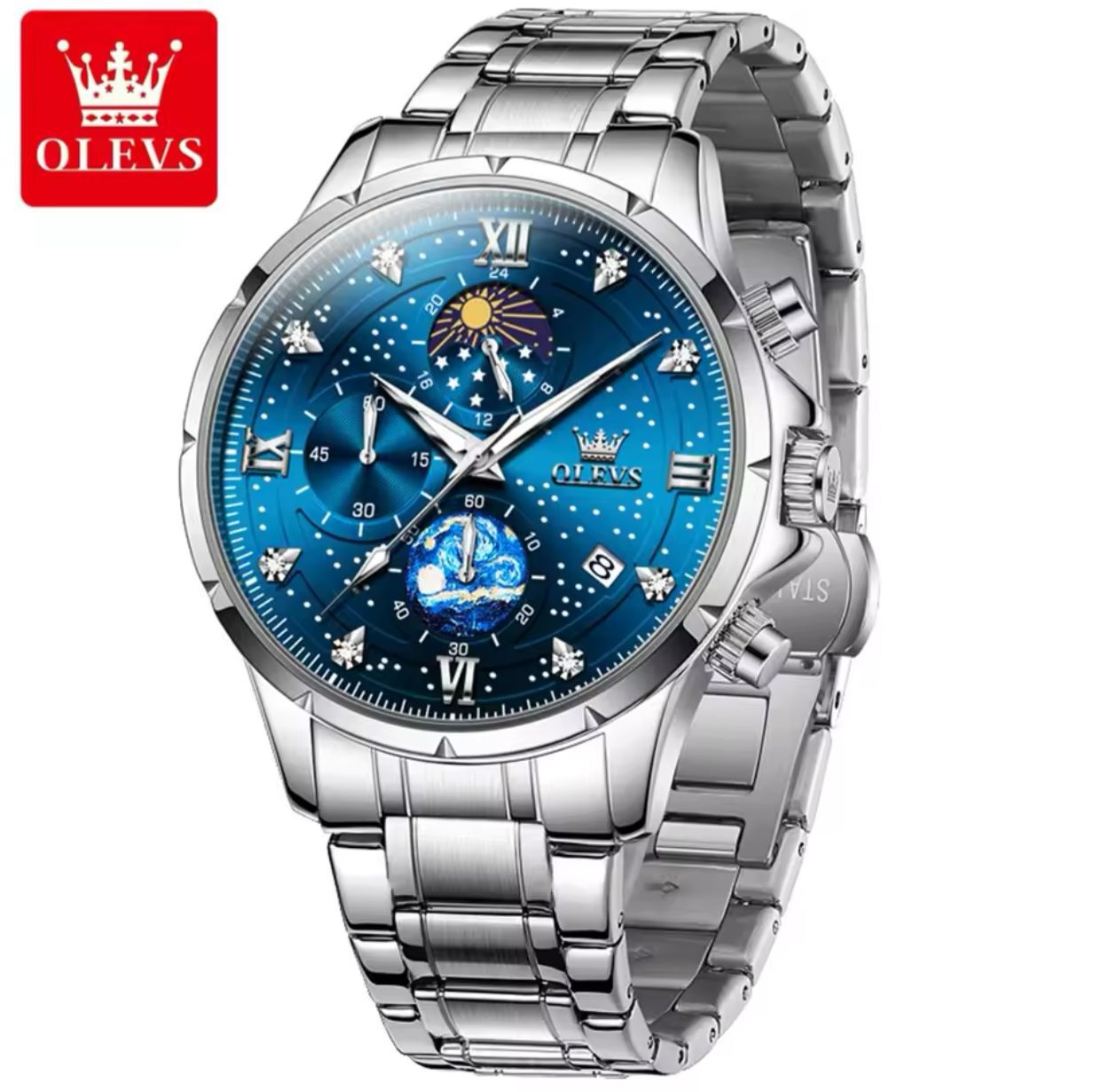 OLEVS CHRONOGRAPH GENTS WATCH