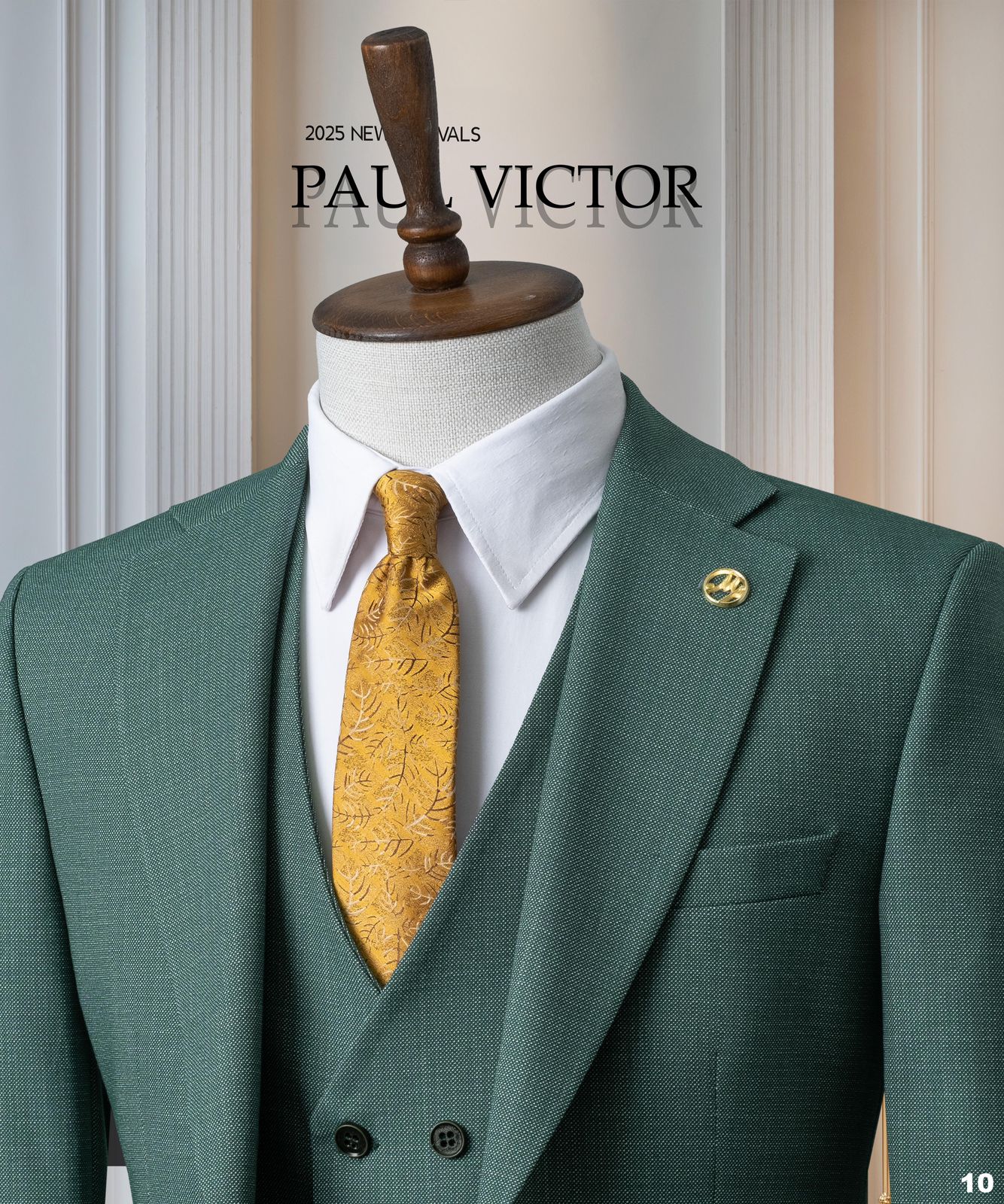 Men Suits MK 3 PIECE Jungle green