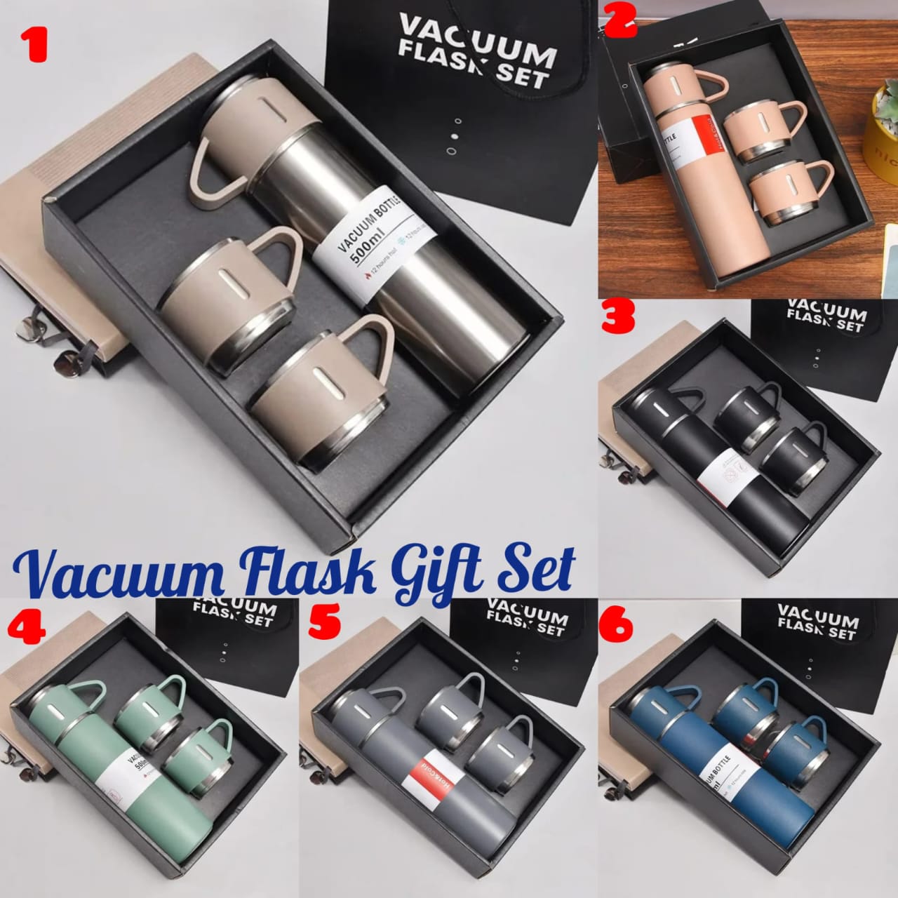 Gift pack thermocup 500ml +130ml cups
