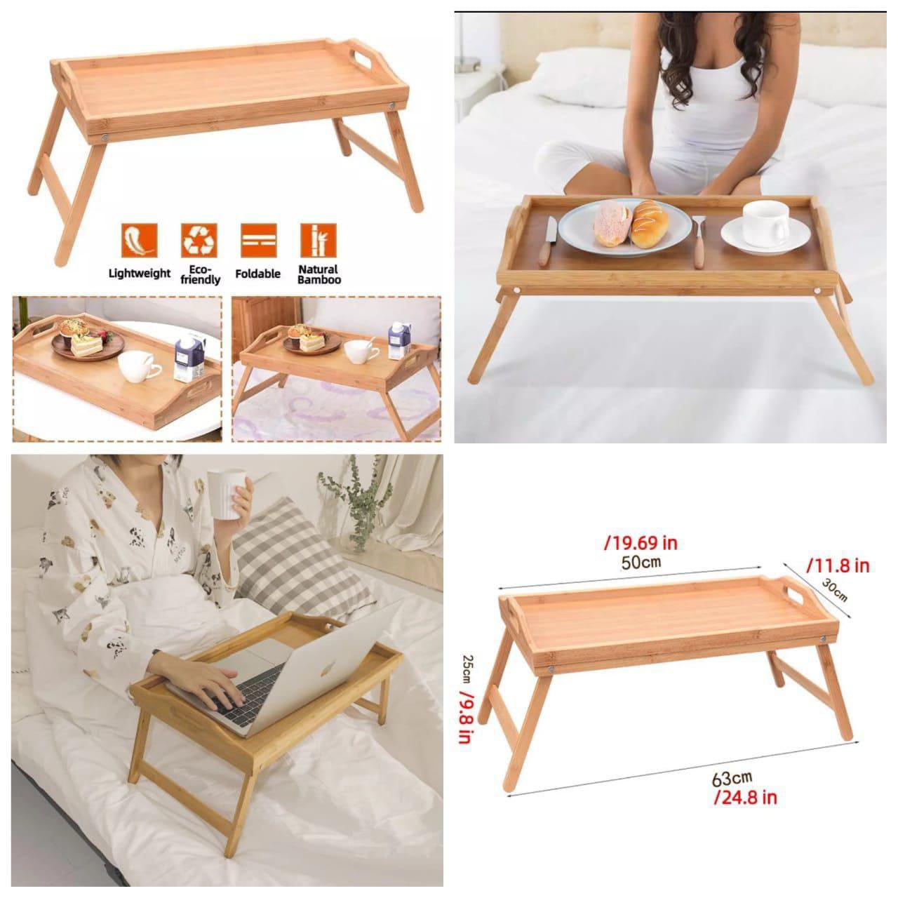 Main image of Foldable Bamboo Tray