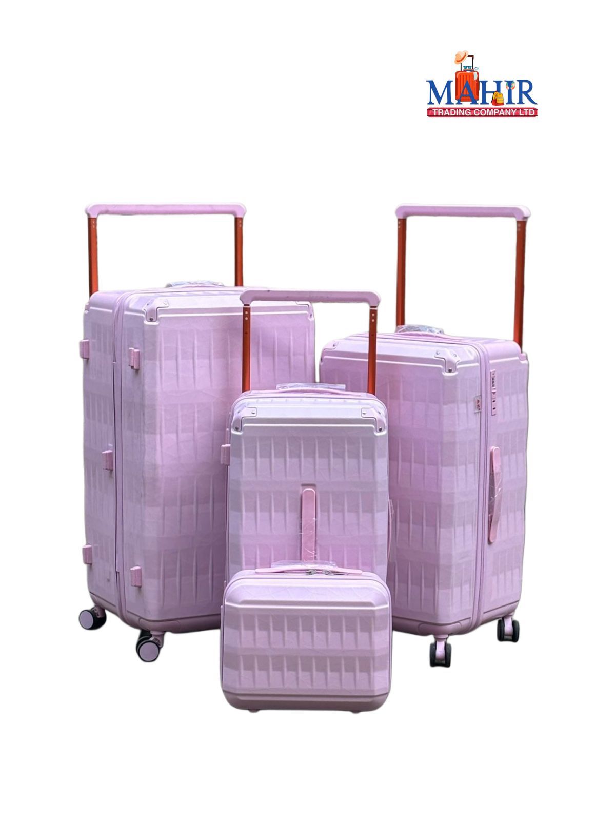 *4 in 1 executive Unbreakable 100%PP Suitcase