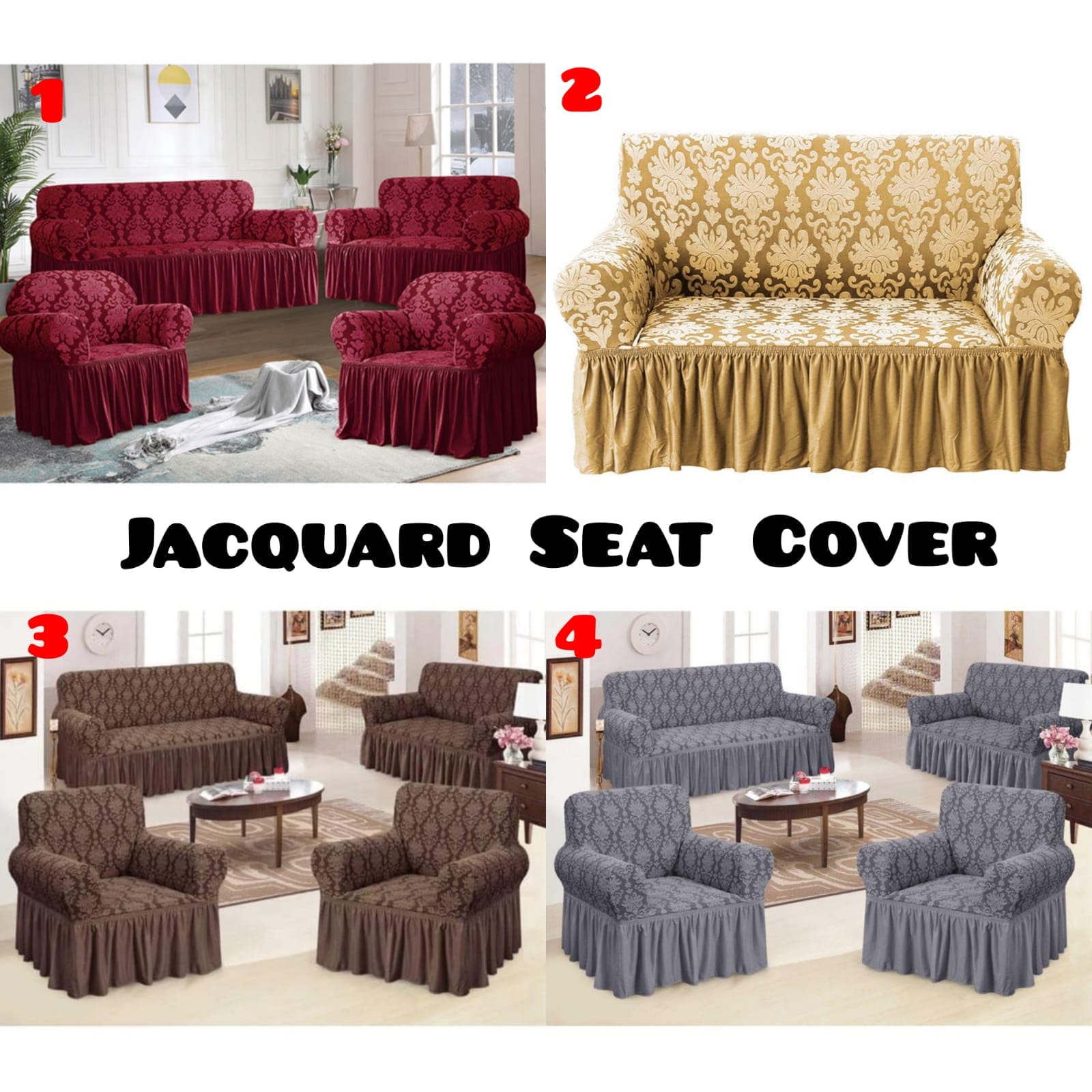 Jacquard Seat Covers