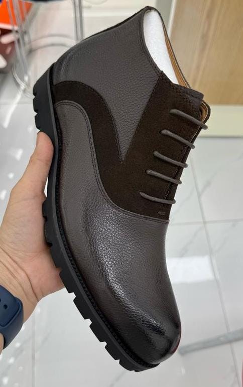 Men’s Timberland-Inspired Boots – Dark Brown