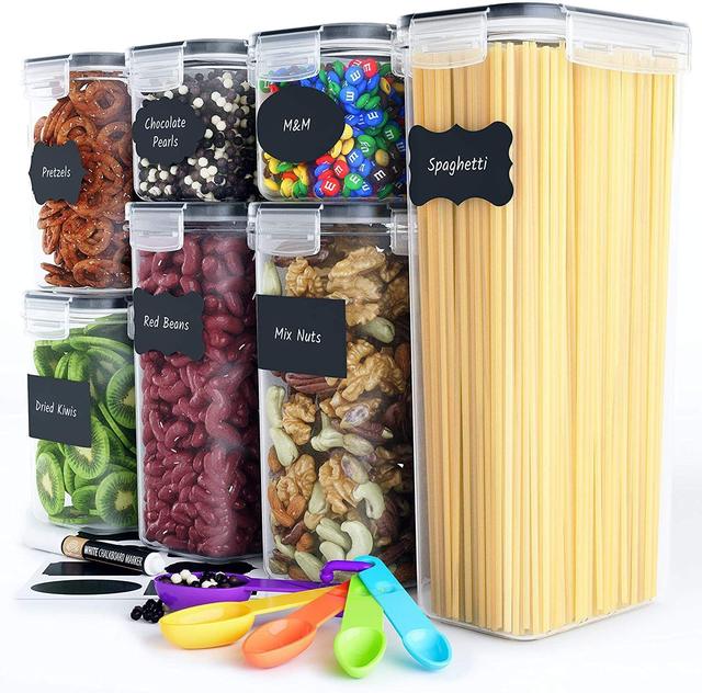 Acrylic 7pc food storage container set