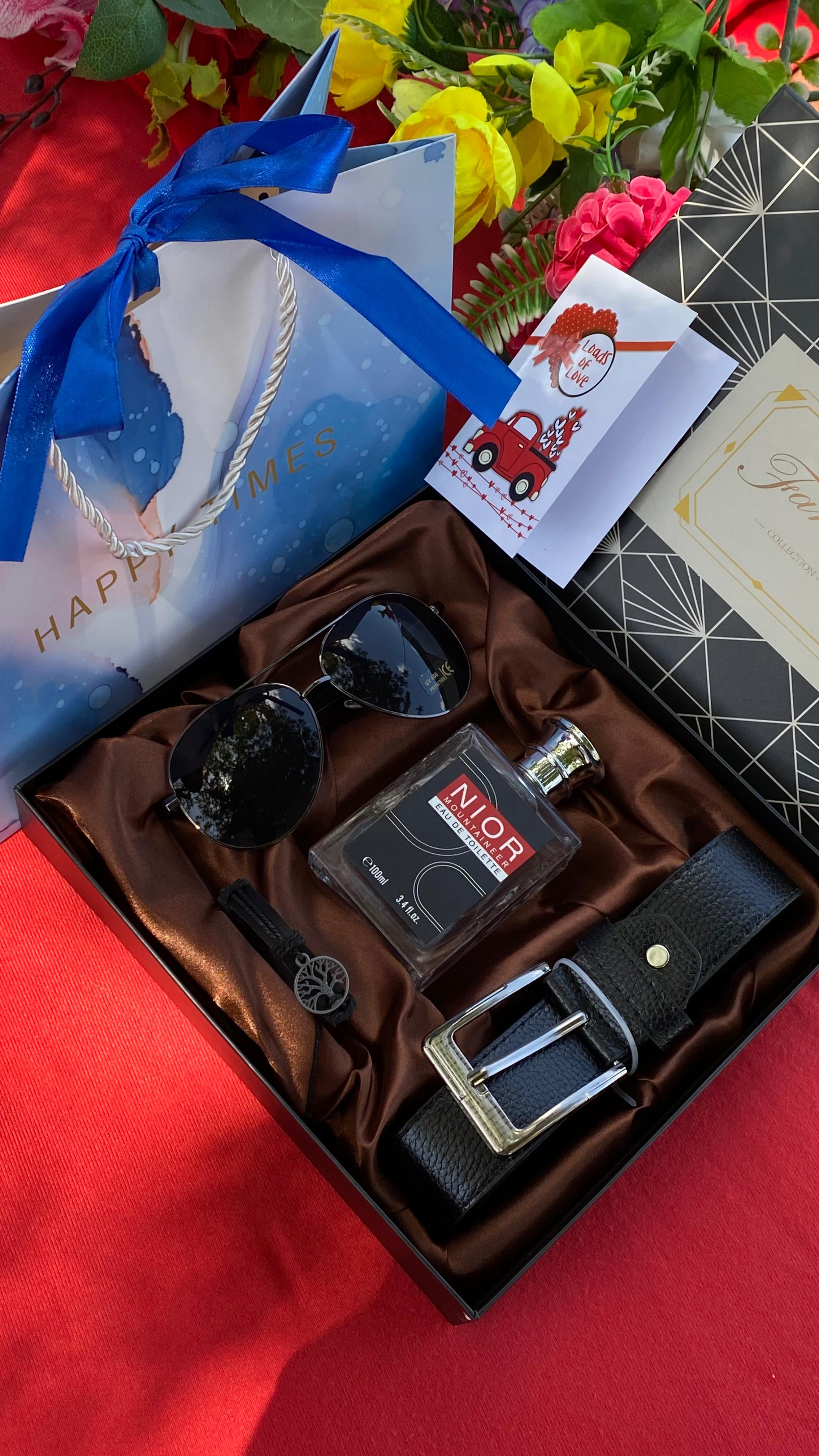 Hot Best-selling luxury Valentine 5-piece men's gift set - Image 3