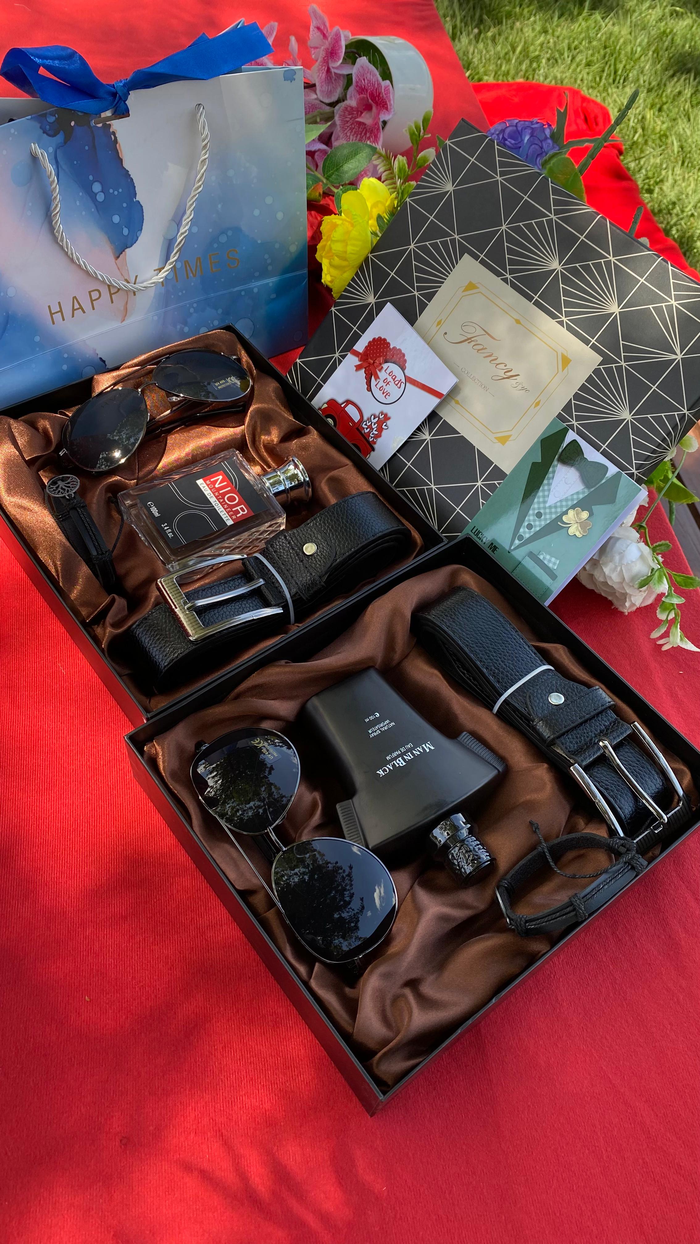 Hot Best-selling luxury Valentine 5-piece men's gift set - Image 2