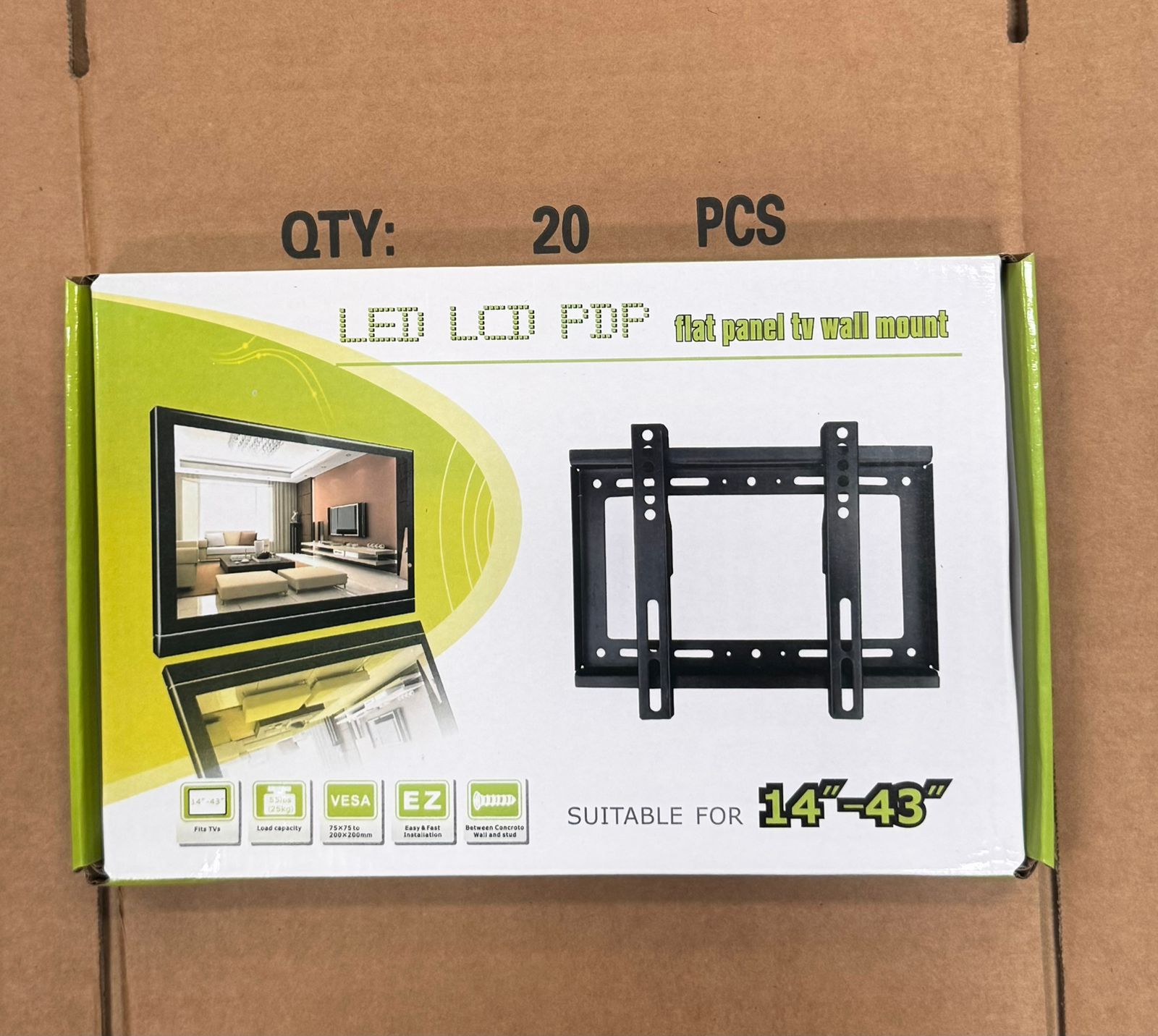 *OFFER‼️LED LCD PDP flat panel TV mount suitable for 14"-43" @ksh 380*‼️