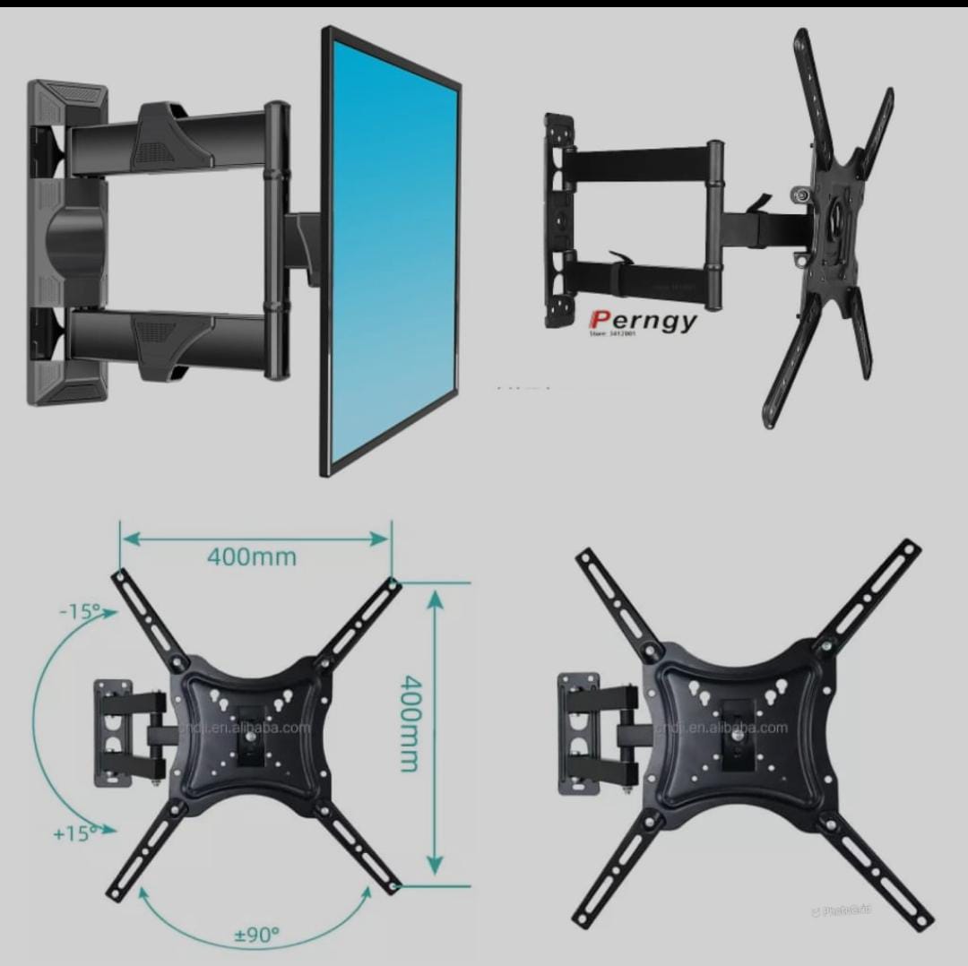 *14″-55″Rotating/Swivel TV Mount Bracket 35P*  ▪️Perfectly works well with 14-55″ Televisions (Strongly advisable)