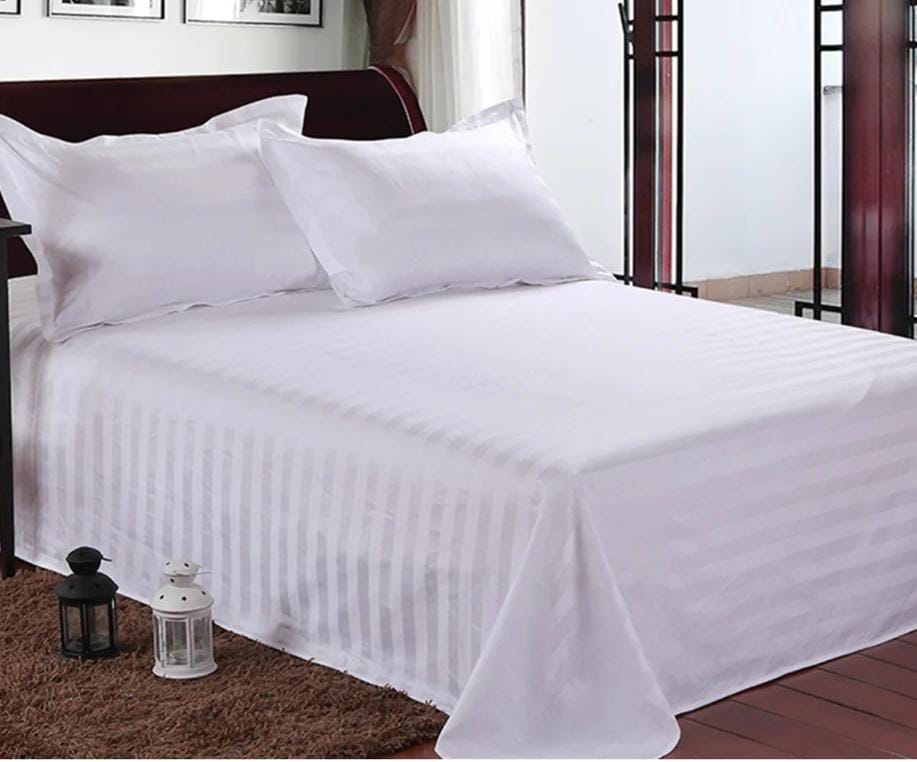 Luxury Satin Stripped Bedsheets